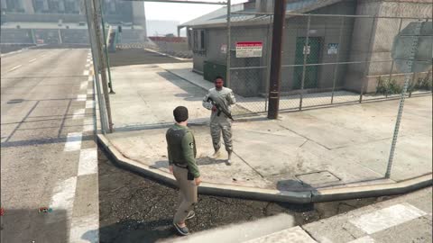 WORKING ON HOW TO GET INTO MILITARY BASE WITHOUT STAR ( GTA5 )