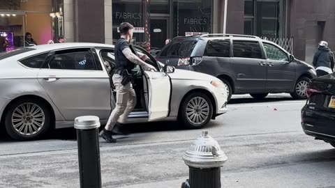 Dirt Biker Rear Ends Parked Vehicle While Pursued by Police