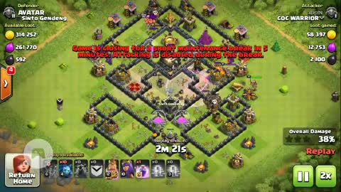 COC attack : Lava Loon Attack Strategy