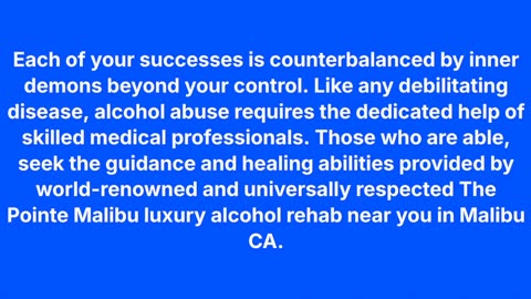 The Pointe Malibu Recovery Center : #1 Luxury Alcohol Rehab in Malibu | 90265