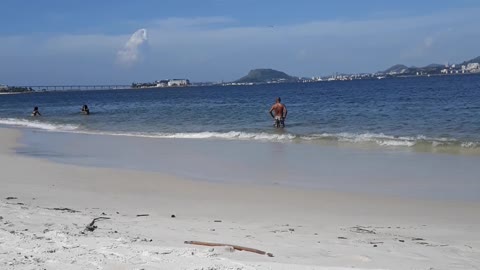 Rio praiou 😎🏖