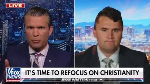 Charlie Kirk: It's Time to Refocus on Christianity.