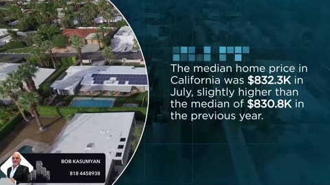 Early-Q3 Home Prices in California Reached an Important Mark.