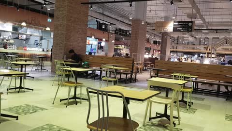 Foodcourt nowadays here in Bangkok