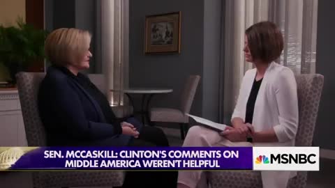 Sen. Claire McCaskill wishes Hillary Clinton would stop slamming Trump voters