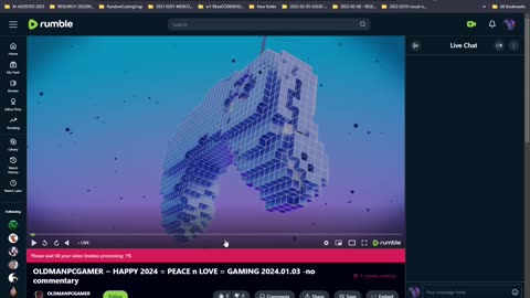 OLDMANPCGAMER ~ HAPPY 2024 = PEACE n LOVE = GAMING 2024.01.03 -no commentary