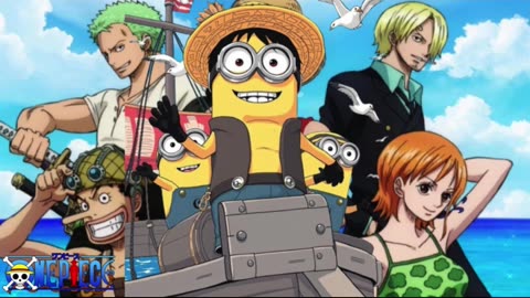 [Minions sing/AI Cover] One Piece Opening 24 I Don't Like Mondays - PAINT