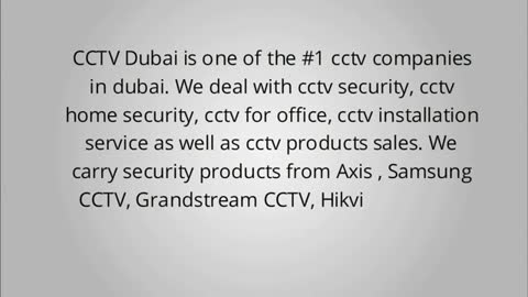 cctv uae