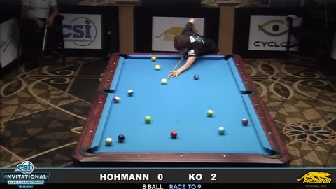 Hohmann vs Ko Pt. 1 ▸ 2014 CSI 8-Ball Invitational