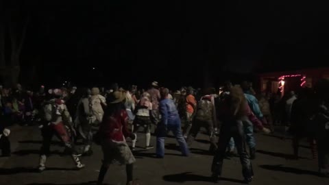 2017 Salida Colorado Halloween Zombie Dance