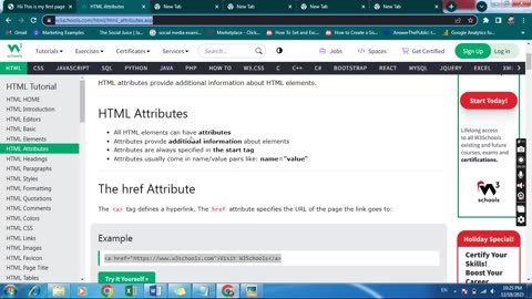 Html href Attribute