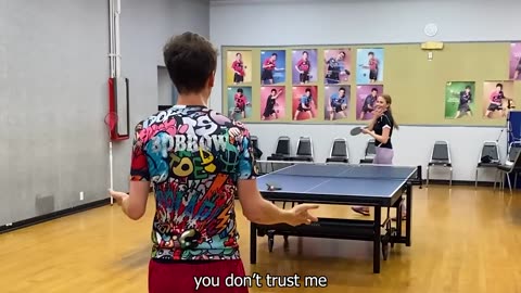 ping pong hot match