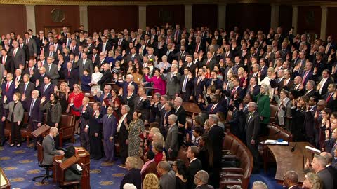 House Speaker Kevin McCarthy administers oath of office