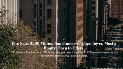 Glut of Office Space in San Francisco