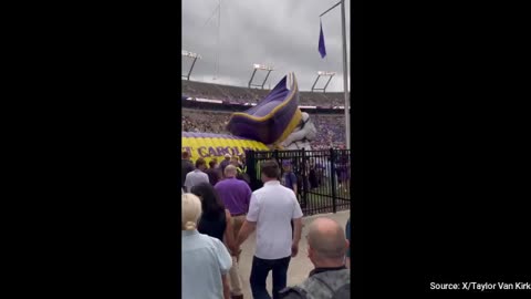 WATCH: Vance Family Has Epic Interaction with Fans At College Football Game