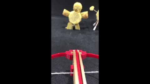 3D Printing Mini Crossbow Shot Sweet