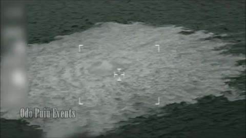 Nord Stream Pipelines 1 And 2, Shows Gas Leaks.