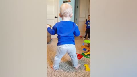 Cute and Hilarious Baby Video Plenty of Giggles and Disasters