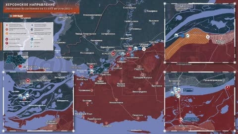 NATO proxy troops tried to cross the Dnieper near Kherson dated 08/08/2023