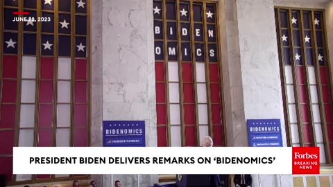 'We're Also Fighting To End Junk Fees'- Biden Touts 'Bidenomics' Plan To Help Save Americans Money