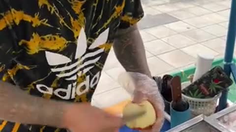 FRUIT NINJA of THAI _ Amazing Cutting Skills _shorts-I-HFWbgclV8