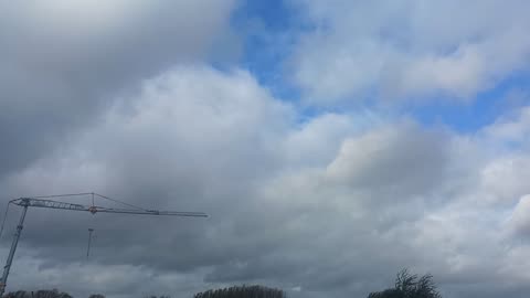 #2023-10-21 11:15 AM #Beautiful #Skies of #Sint-#Lievens-#Houtem #Belgium East-#Flanders