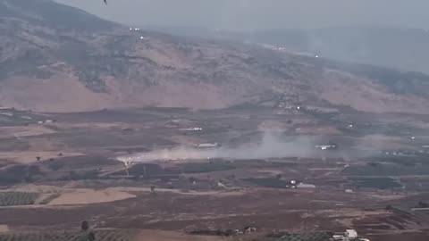 LATEST: More footage of the IDF bombing the Sahl al-Mari area