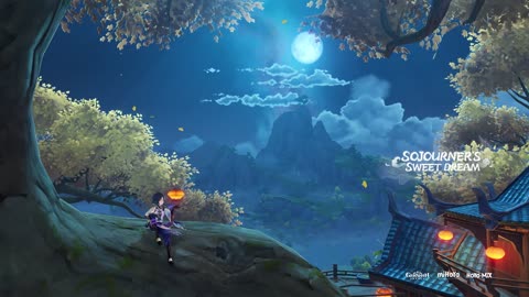 Beautiful Moonlight Xiao Genshin Impact