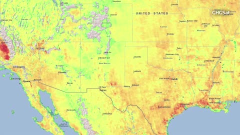 Satellites measure cow burps from space