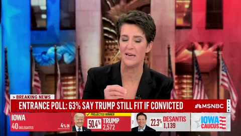 Maddow Melts Down Over Trump's Victory In Iowa, Blames Results On 'Radicalized' Voters