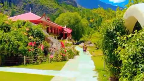 The beautiful place in gilgit baltistan