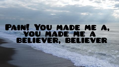 Believer official song with lyrics