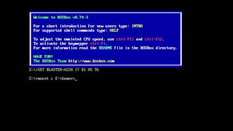 DosBox. The basics to get started