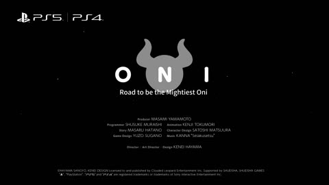 Oni Road to be the Mightiest Oni - Opening Movie PS5 & PS4 Games