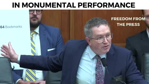 "YOUR TESTIMONY IS FALSE!" - Thomas Massie Obliterates Dem Witness In Masterclass Performance