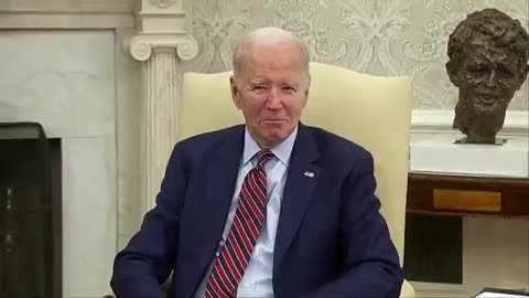 Biden Laughs At Reporters - MAY 2023