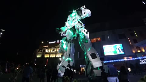 Wow!! Gundam in Odaiba Tokyo is really cool 2024