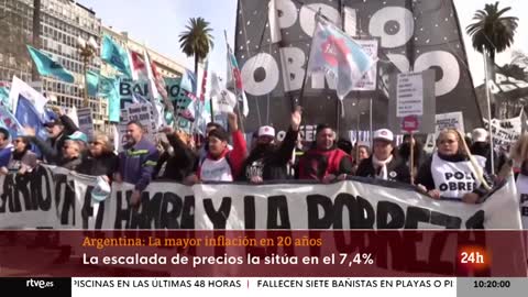 ARGENTINA: La INFLACIÓN sufre su mayor SUBIDA en los últimos 20 AÑOS | RTVE Noticias