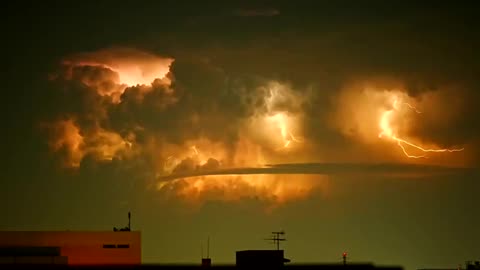 #GOD's time-lapse of lightning