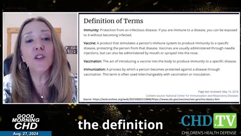 CDC Changed the Definition of Vaccine