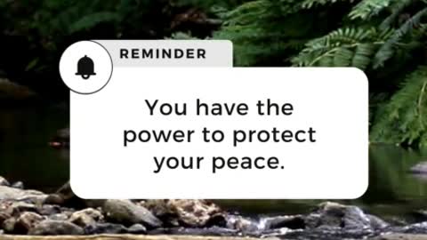 Protect your peace Nature lover