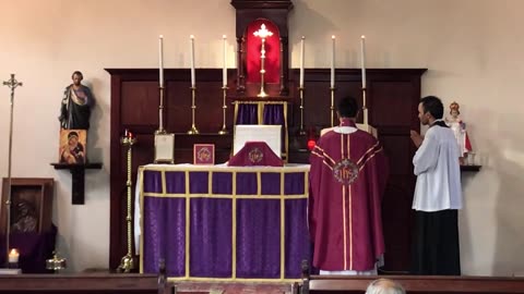 Live Traditional Latin Mass Monday 13 March 2023 @St Anne’s - Lenten Feria