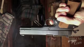 ME 8 General 1911 8mm PAK Blank Pistol Shooting Test