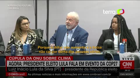 Lula sobre teto de gastos: "Vai cair a Bolsa, aumentar o dólar? Paciência"