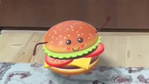 Dancing burger