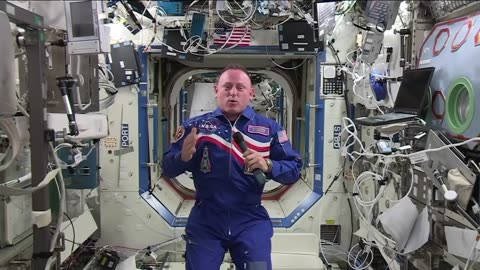 ISS Astronaut talks Space and Sports