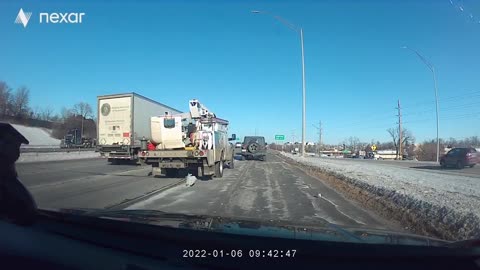 Driver on Wrong Side of Interstate Crashes into Semi-Truck