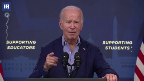 Arming teachers is not the answer says Biden as he refused to answer any questions