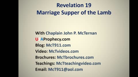 Bible Teaching: Revelation Chapter 20 (Great White Throne Judgment) Part 41