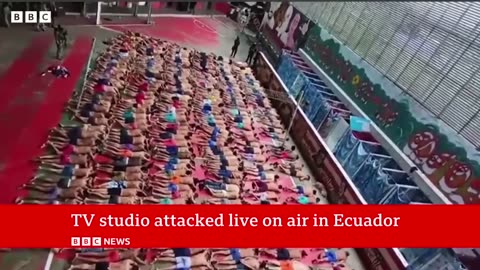 Ecuador: Gunmen storm television studio live on air | BBC News